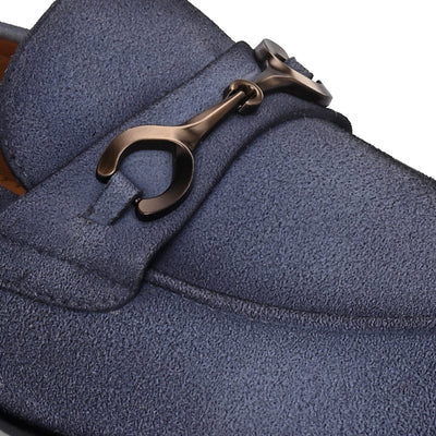 Stardust Buckled Loafers by Aspeerio