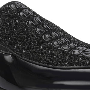 Titanium Party Loafers by Aspeerio