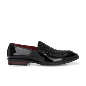 Titanium Party Loafers by Aspeerio