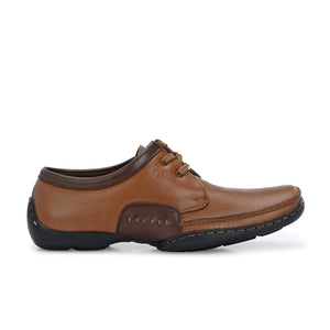 Egoss Casual Derby Lace Up Leather Shoes For Men