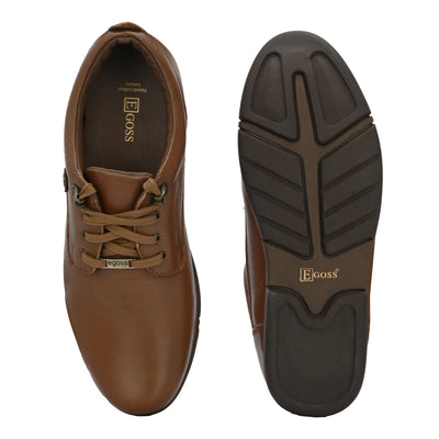 Egoss Casual Lace-Up Shoes For Men
