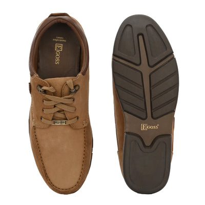Egoss Casual Lace-Up Shoes For Men