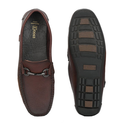 Egoss Casual Leather Loafers For Men