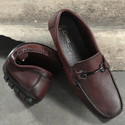 Egoss Casual Leather Loafers For Men