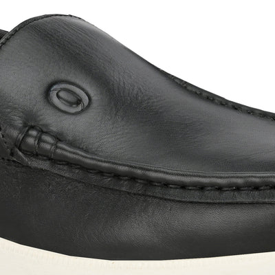 Egoss Gold Slip-On Sneakers For Men