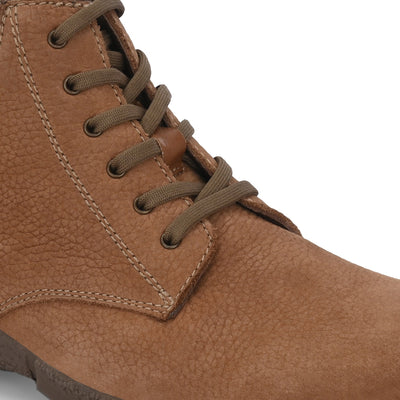 Mudtrail Lace-Up High Ankle Boots by Aspeerio