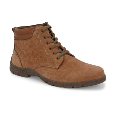 Mudtrail Lace-Up High Ankle Boots by Aspeerio