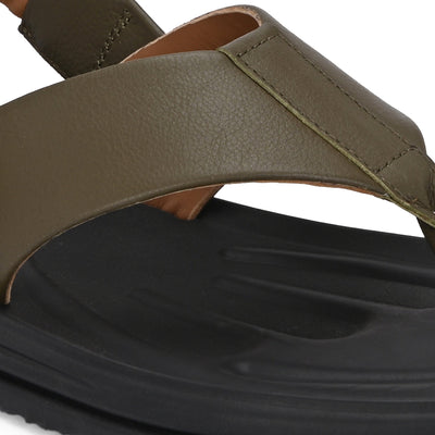 Comet Leather Sandals by Aspeerio