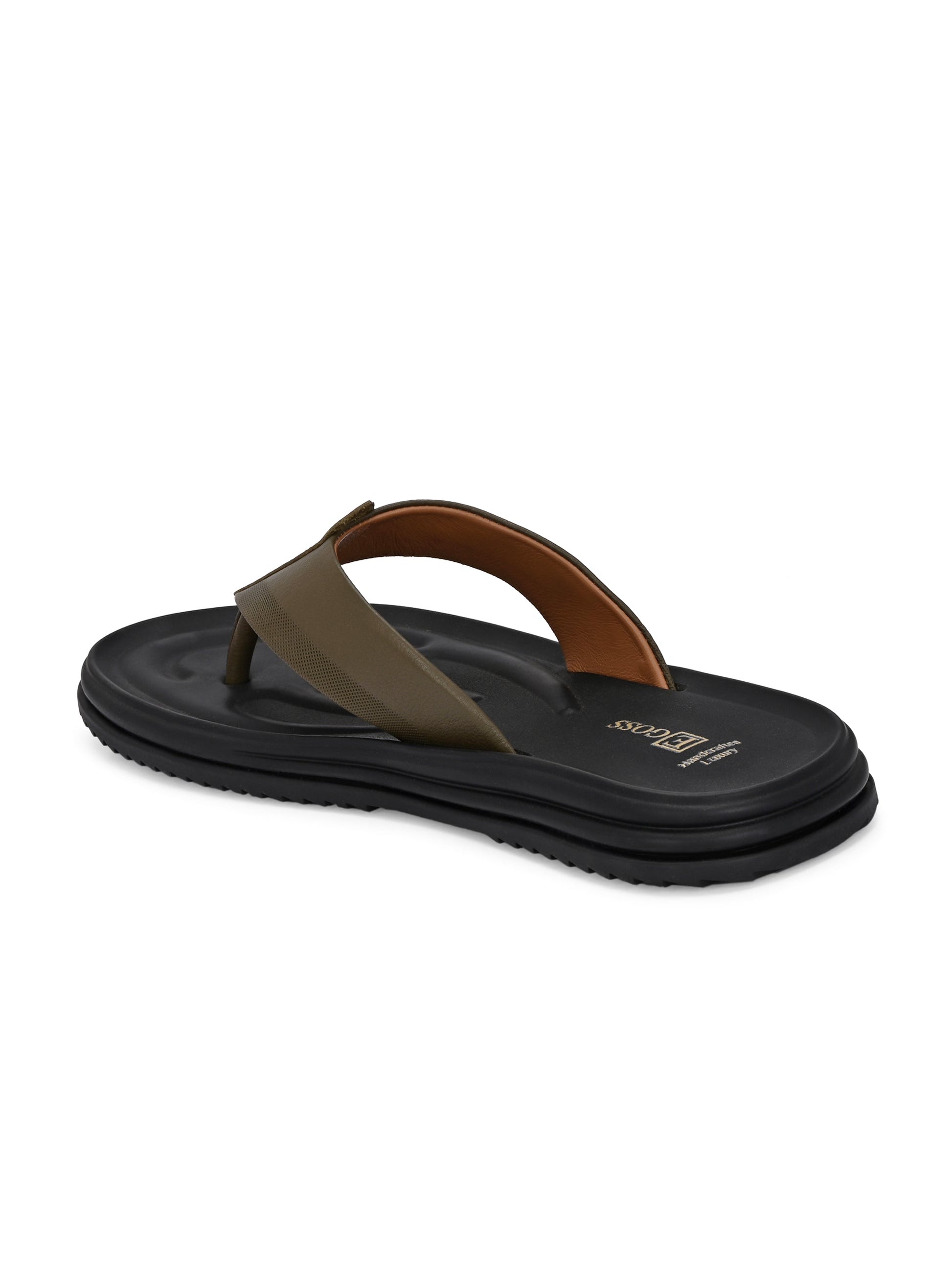 Comet Leather Slippers by Aspeerio