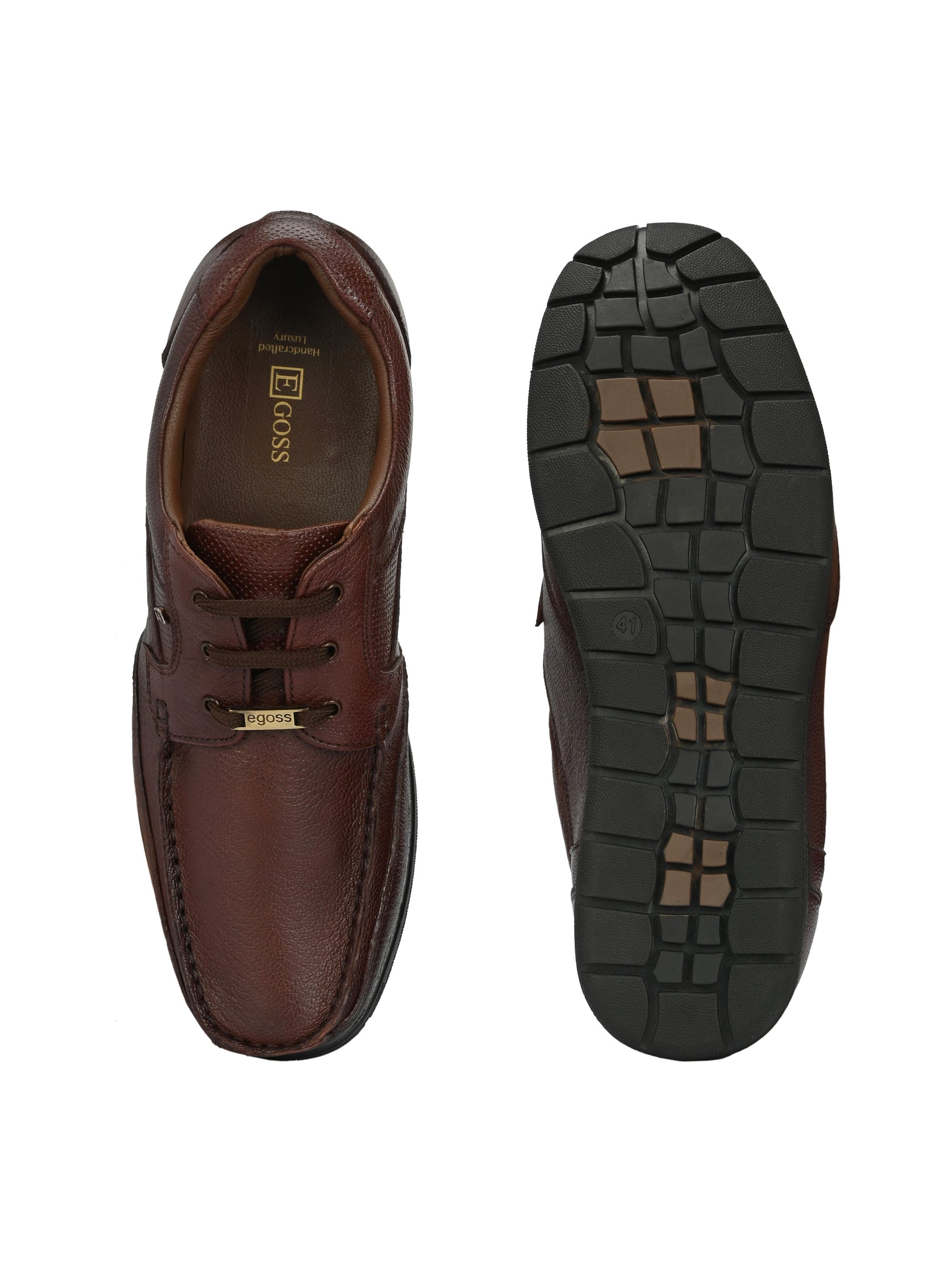 Egoss Casual Lace-Up Shoes For Men