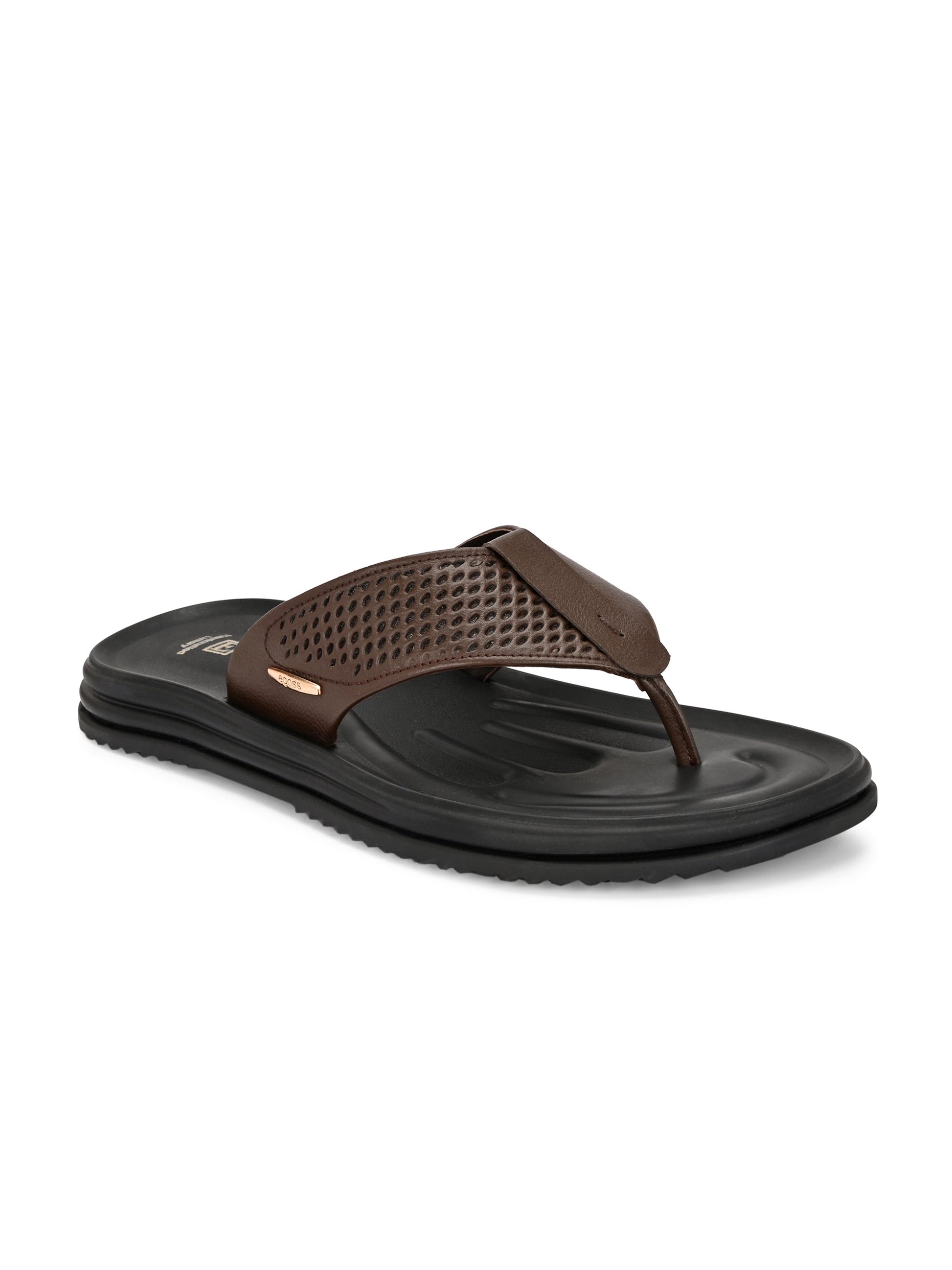 Comet Leather Slippers by Aspeerio