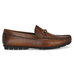 Egoss Mens Buckled Formal Loafers