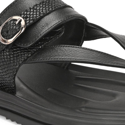 Comet Leather Slippers by Aspeerio