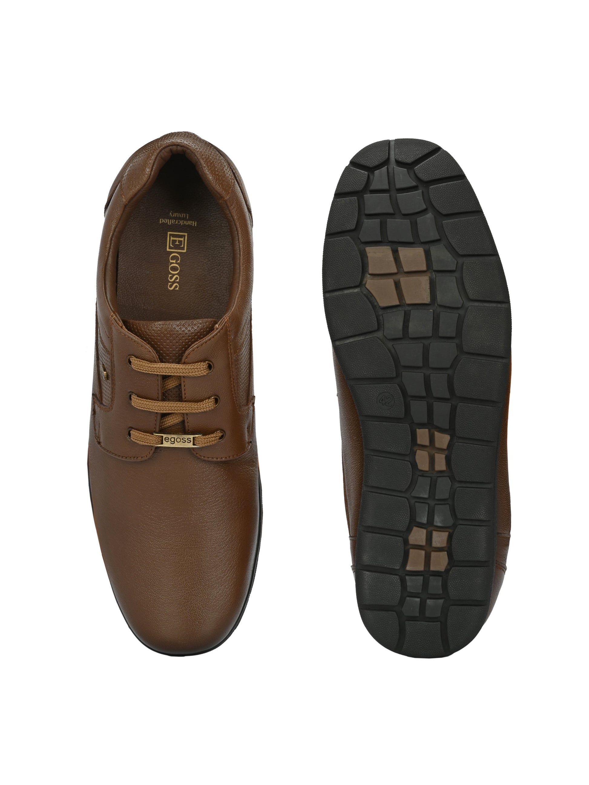 Egoss Casual Lace-Up Shoes For Men