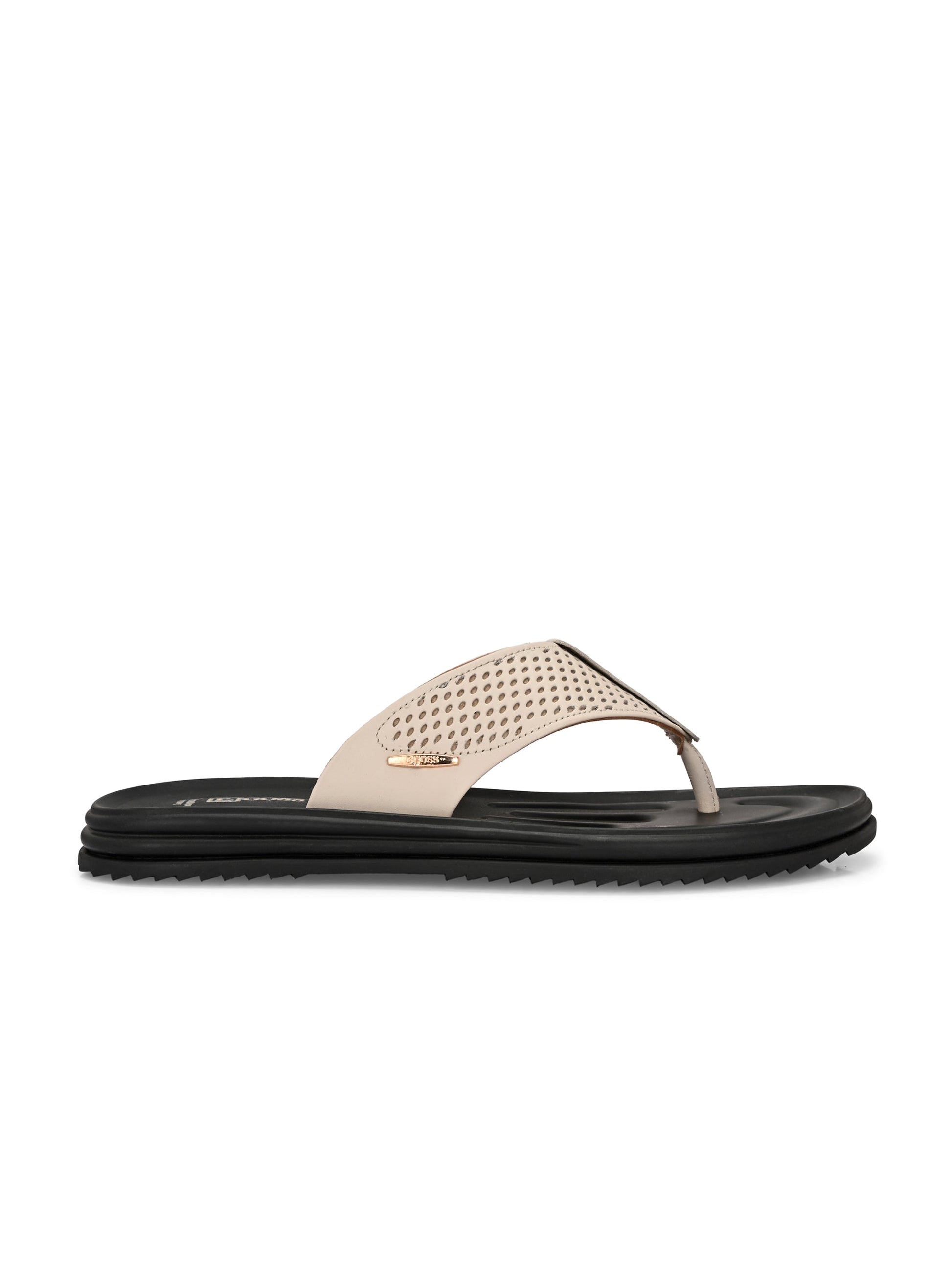 Comet Leather Slippers by Aspeerio