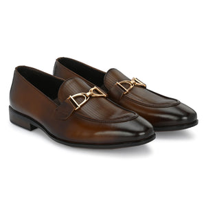 Egoss Formal Buckled Loafers For Men