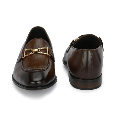 Egoss Formal Buckled Loafers For Men