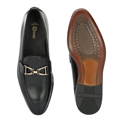 Egoss Formal Buckled Loafers For Men