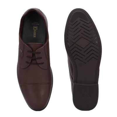 Egoss Formal Oxford Lace-Up Shoes For Men