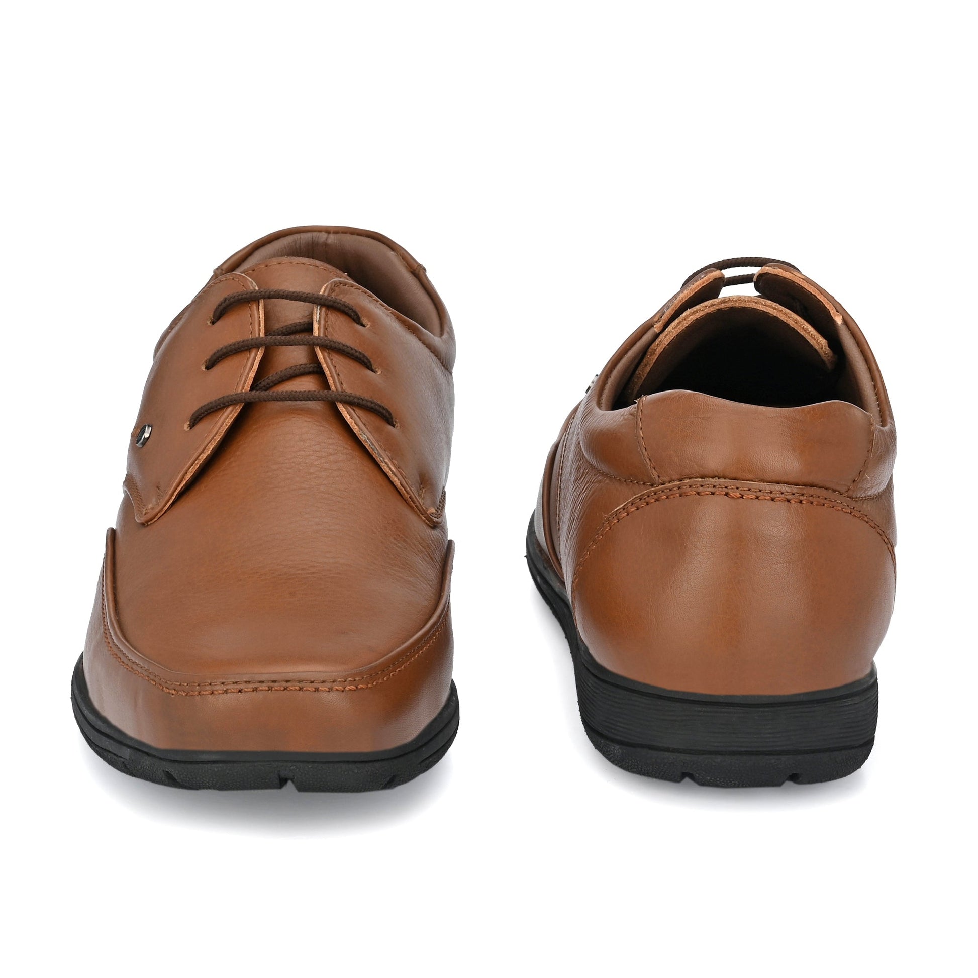 Egoss Casual Derby Lace Up Leather Shoes For Men
