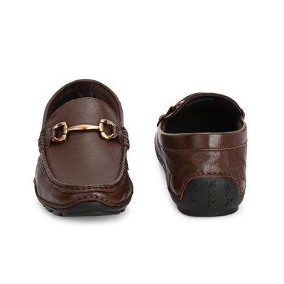 Egoss Casual Leather Loafers For Men