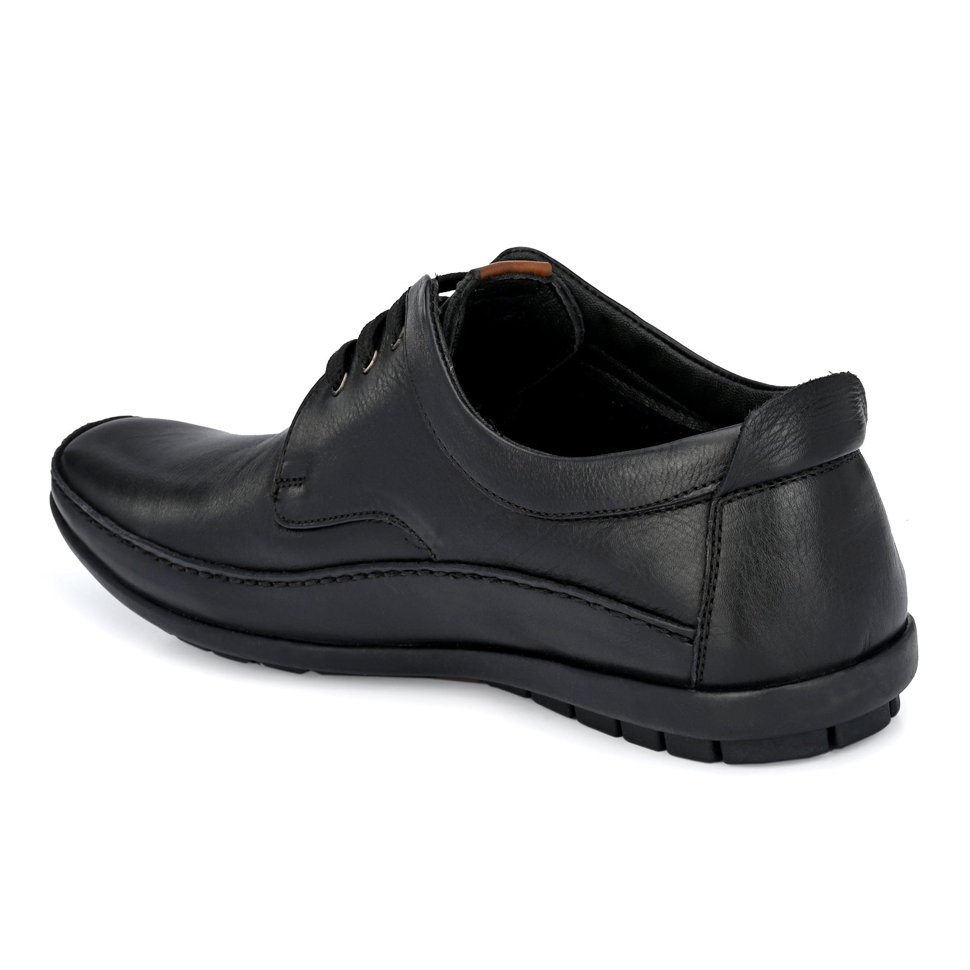 Egoss Leather Casual Lace-Up Shoes For Men