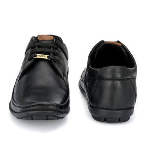 Egoss Leather Casual Lace-Up Shoes For Men