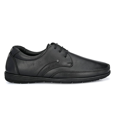 Egoss Casual Derby Lace Up Leather Shoes For Men