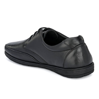 Egoss Casual Derby Lace Up Leather Shoes For Men