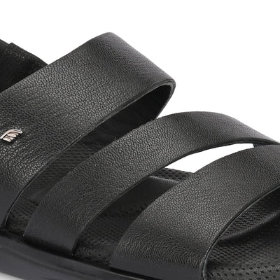 Egoss Leather Slippers For Men