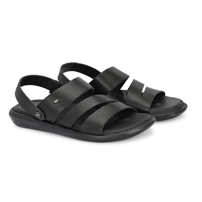 Egoss Leather Slippers For Men