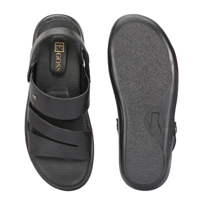 Egoss Leather Slippers For Men