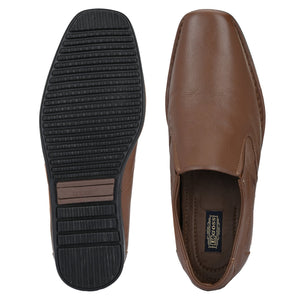 Egoss Leather Casual Slip On Shoes For Men