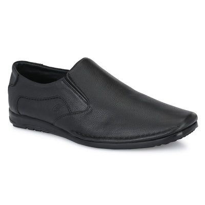 Egoss Leather Casual Slip On Shoes For Men