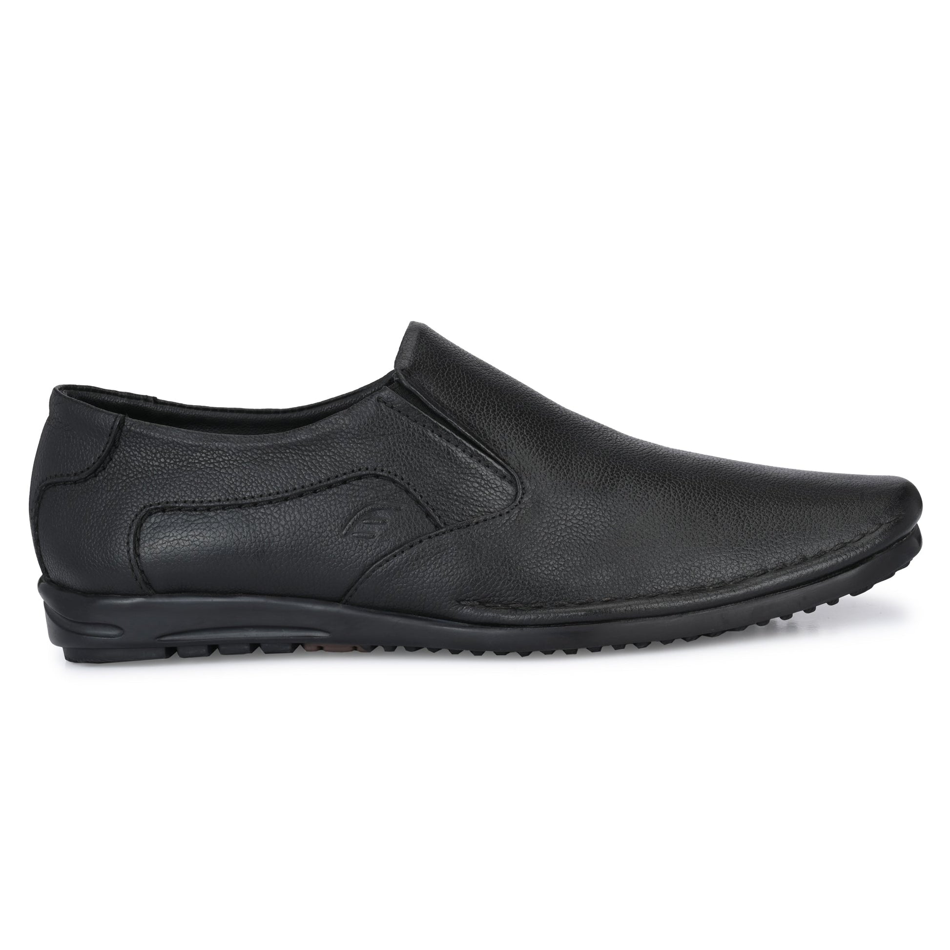 Egoss Leather Casual Slip On Shoes For Men