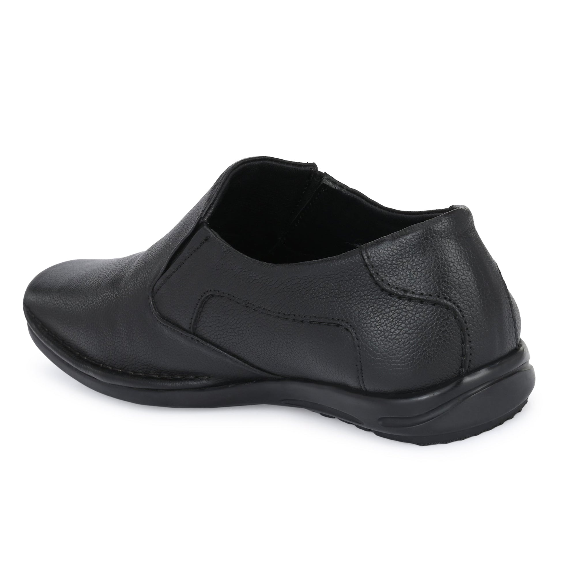 Egoss Leather Casual Slip On Shoes For Men