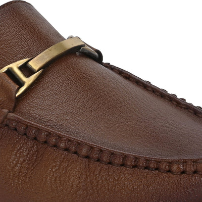 Egoss Casual Leather Loafers Shoes For Men
