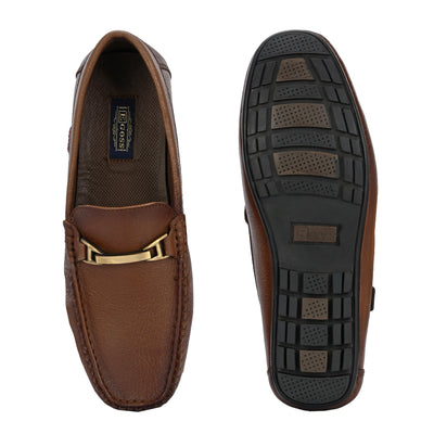 Egoss Casual Leather Loafers Shoes For Men