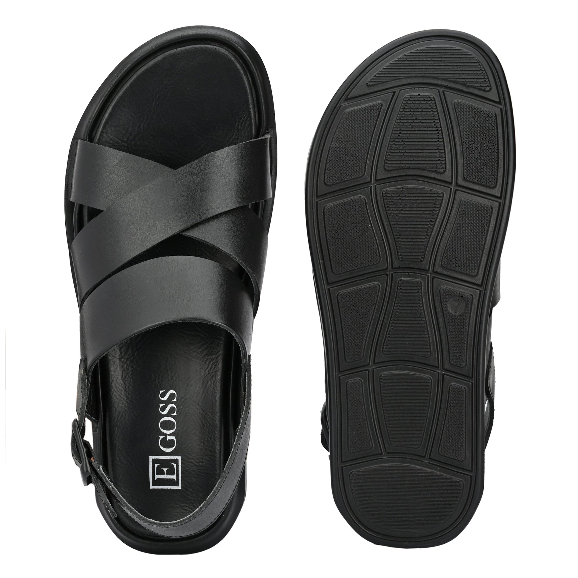Egoss Leather Sandles for men