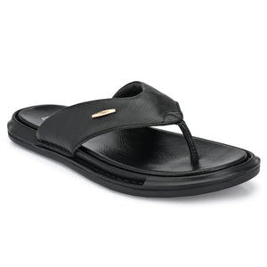 Egoss Leather Slippers For Men