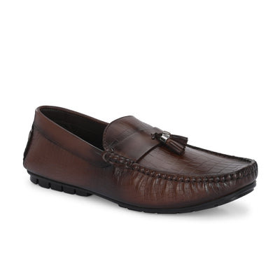 Egoss Tassel Formal Leather Loafers Shoes For Men
