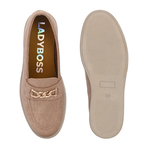 Soft Glam Casual Loafers by Lady Boss