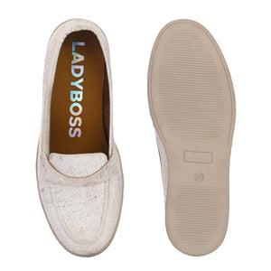 Aero-Glam Casual Loafers by Lady Boss