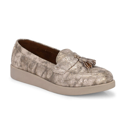 Shine-On Casual Loafers by Lady Boss