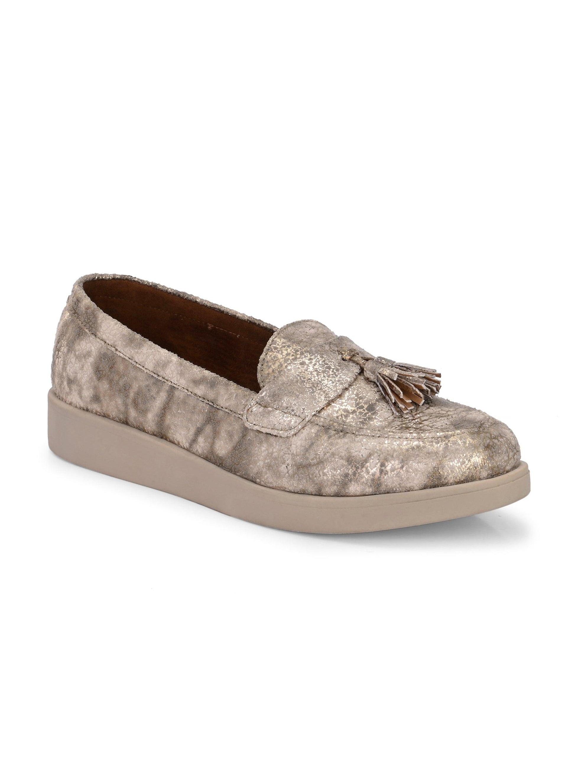 Shine-On Casual Loafers by Lady Boss