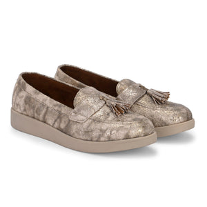 Shine-On Casual Loafers by Lady Boss