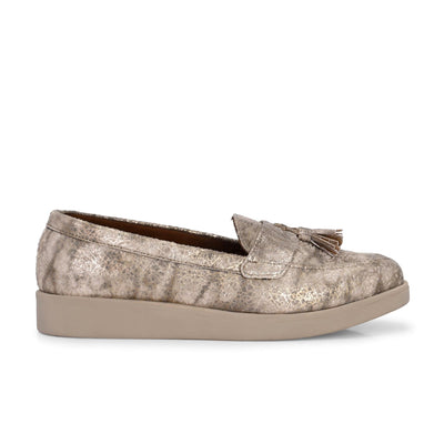 Shine-On Casual Loafers by Lady Boss