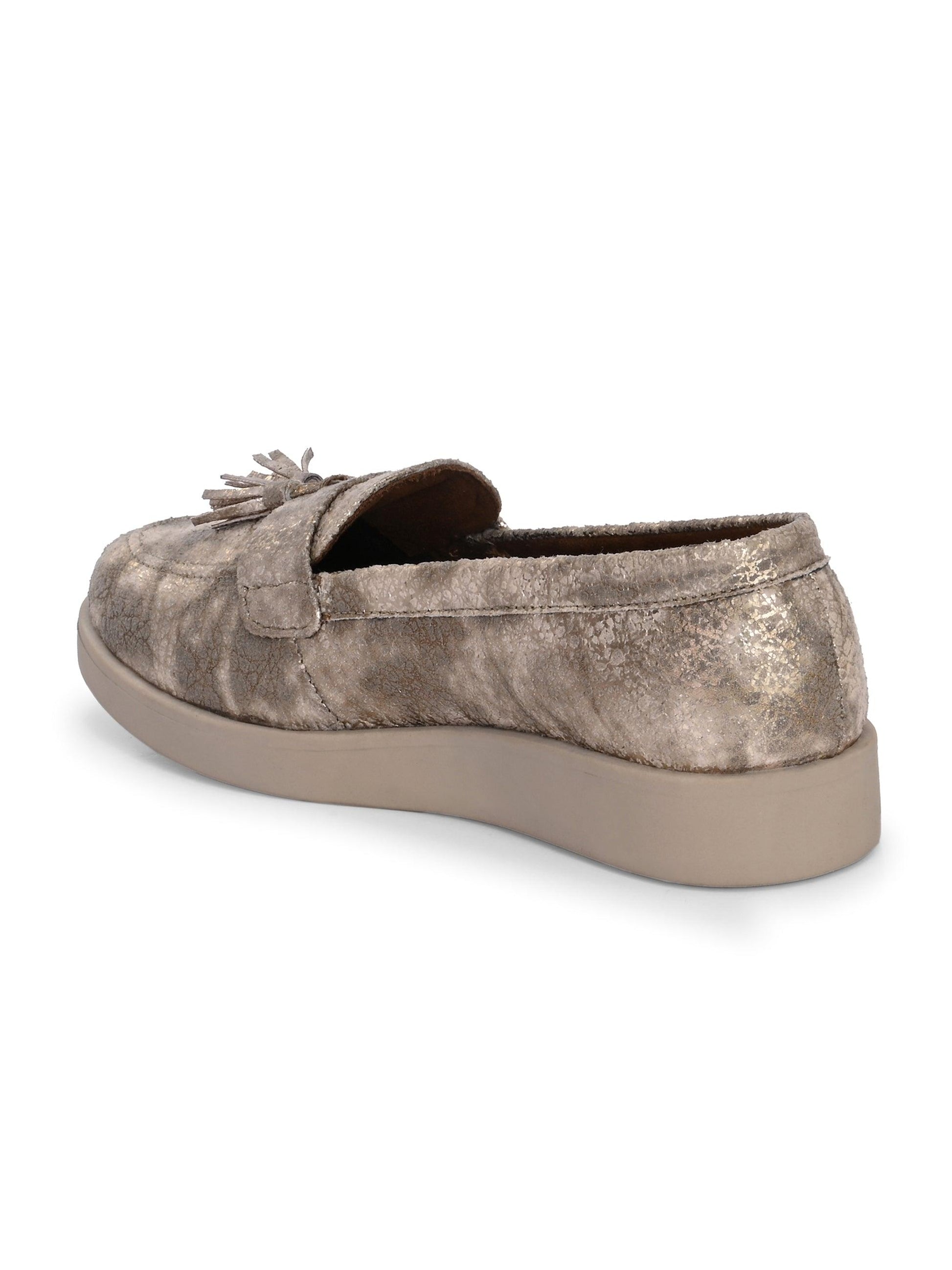 Shine-On Casual Loafers by Lady Boss