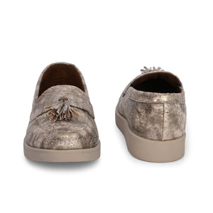 Shine-On Casual Loafers by Lady Boss