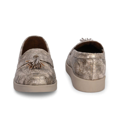 Shine-On Casual Loafers by Lady Boss